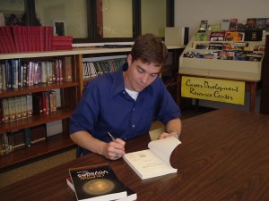 Jeff Provine at a book signing